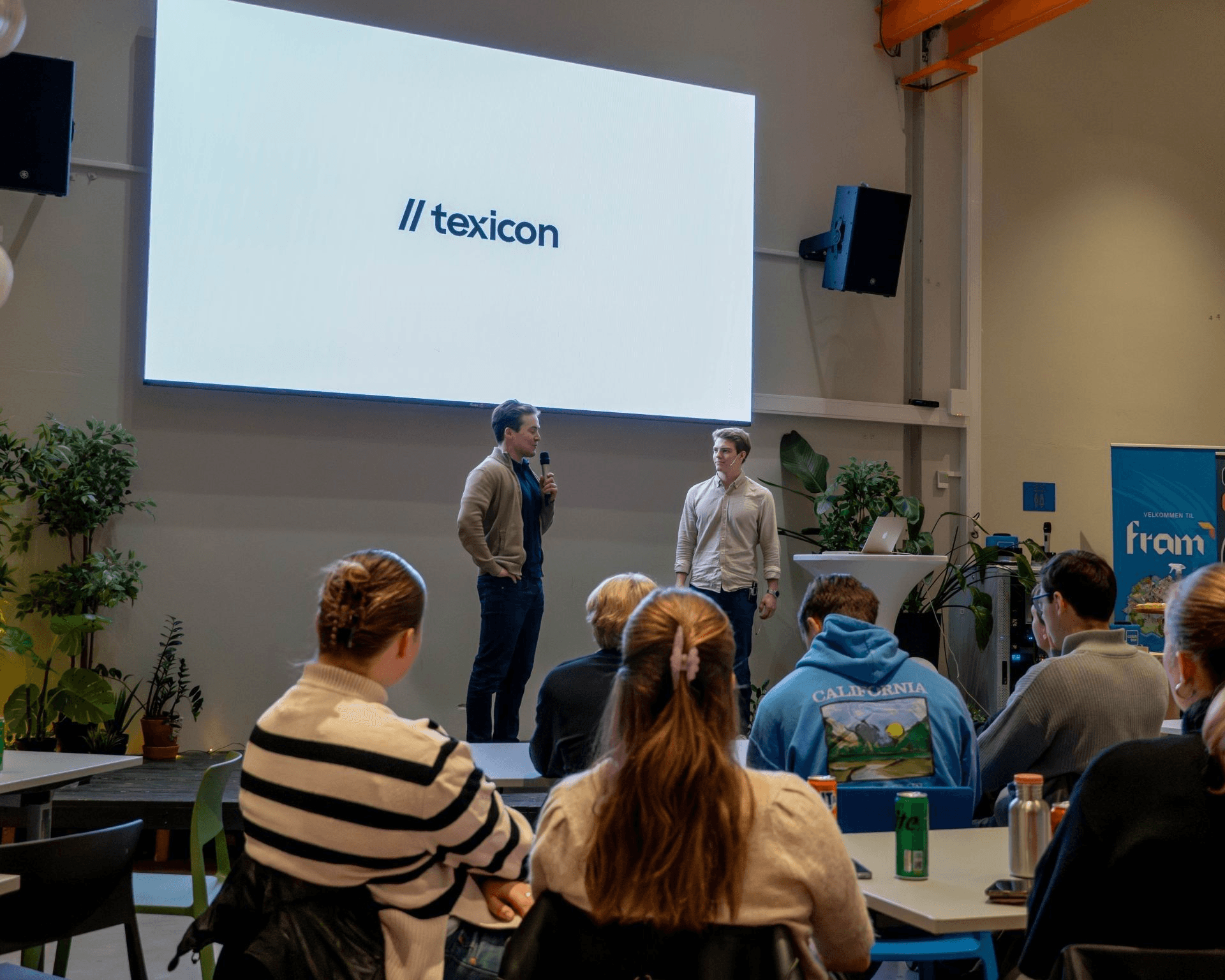 Texicon-teamet på jobb